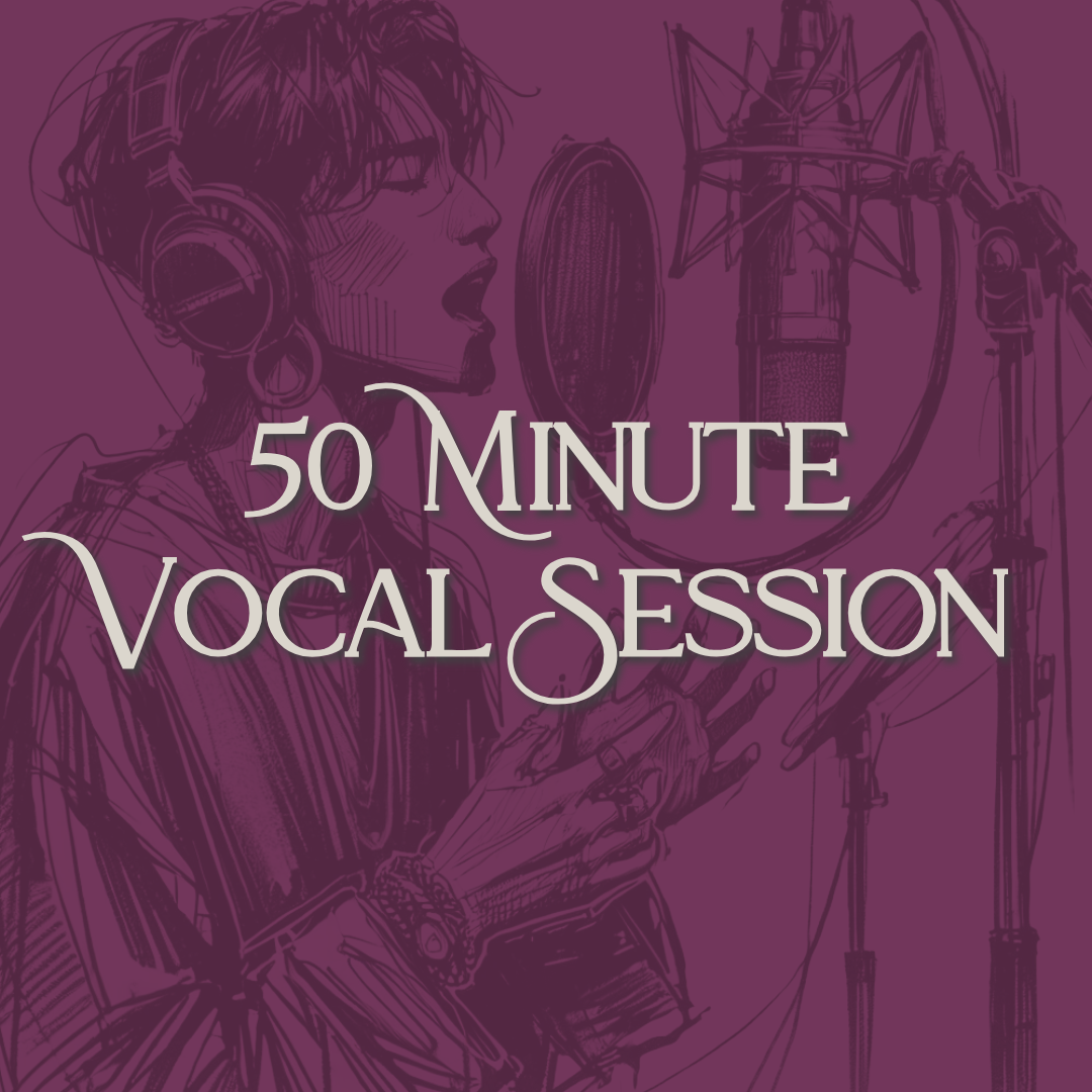 50 min Vocal Session