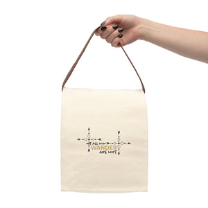 Canvas Lunch Bag With Strap