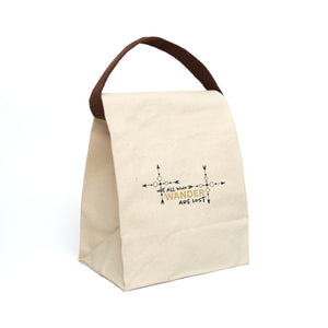 Canvas Lunch Bag With Strap